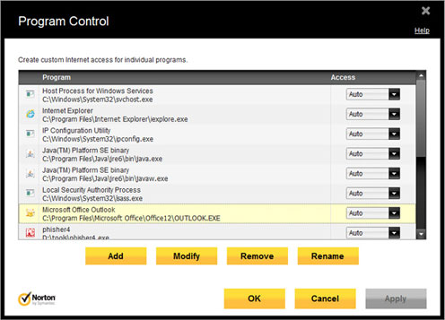 Norton Antivirus Screenshot 1